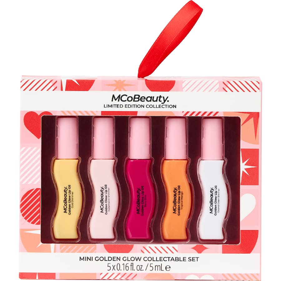 Mcobeauty Gift Pack Mini Golden Glow Lip Oil