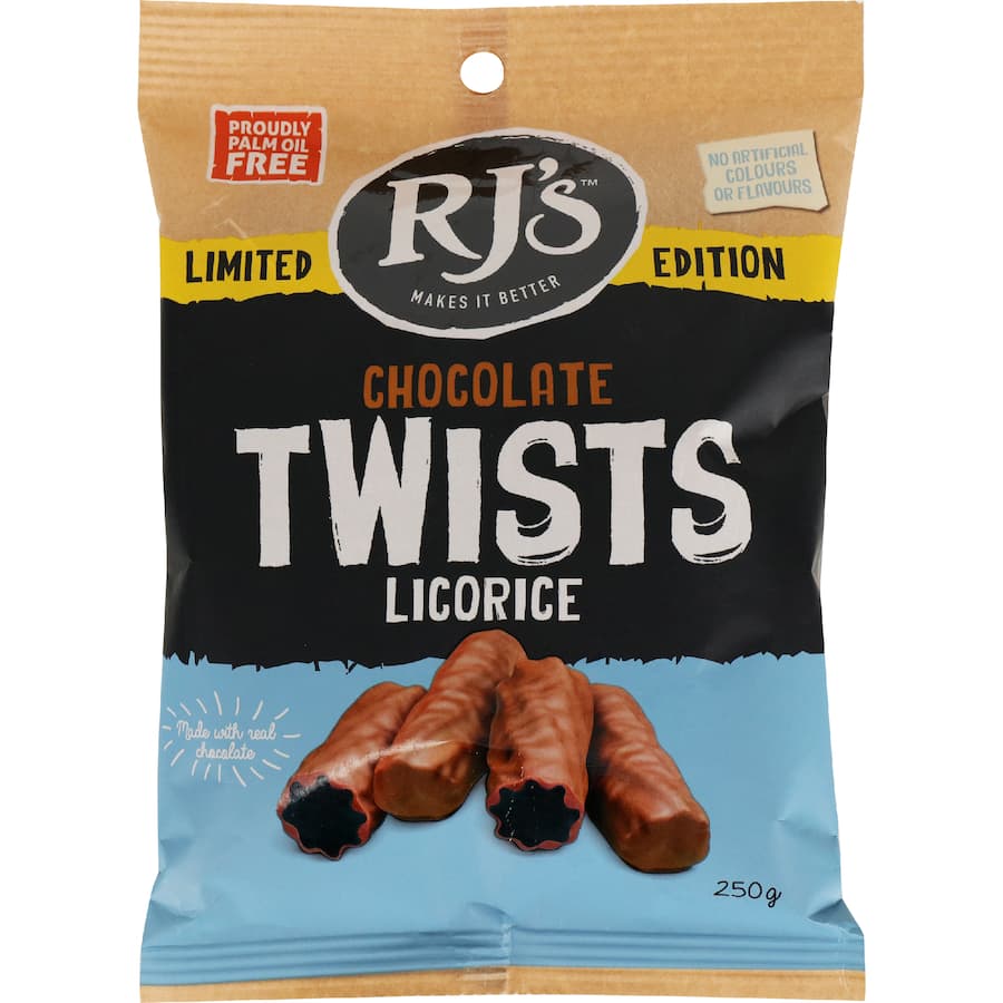 Rj's Licorice Twist Milk Chocolate