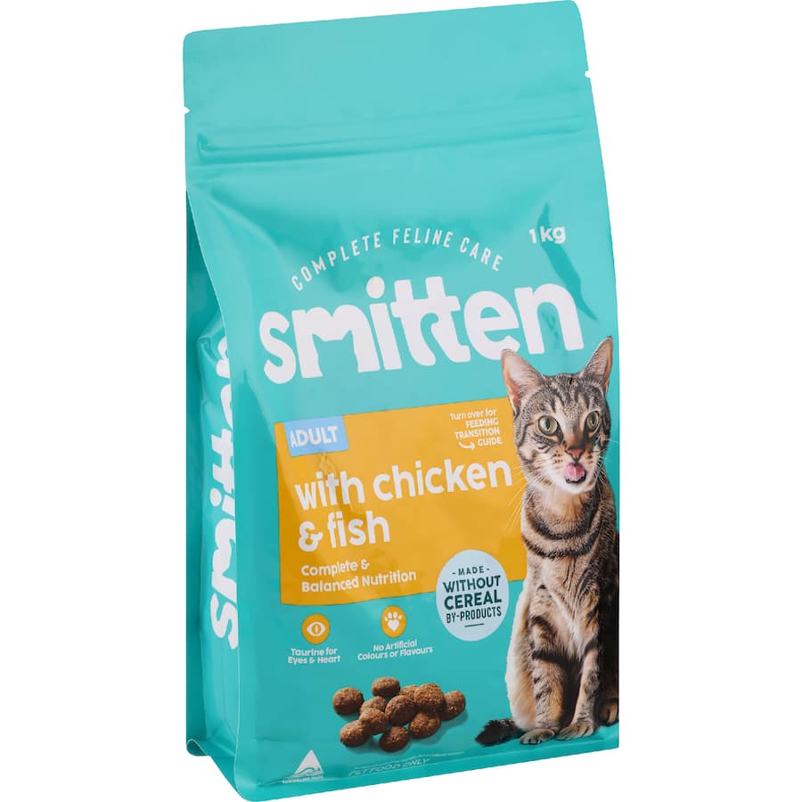 Smitten Dry Cat Food Adult With Chicken & Fish