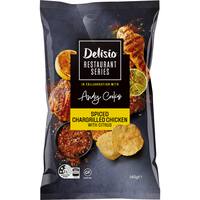 Delisio Restaurant Series Spiced Chargrilled Chicken With Citrus Potato Chips (140G)