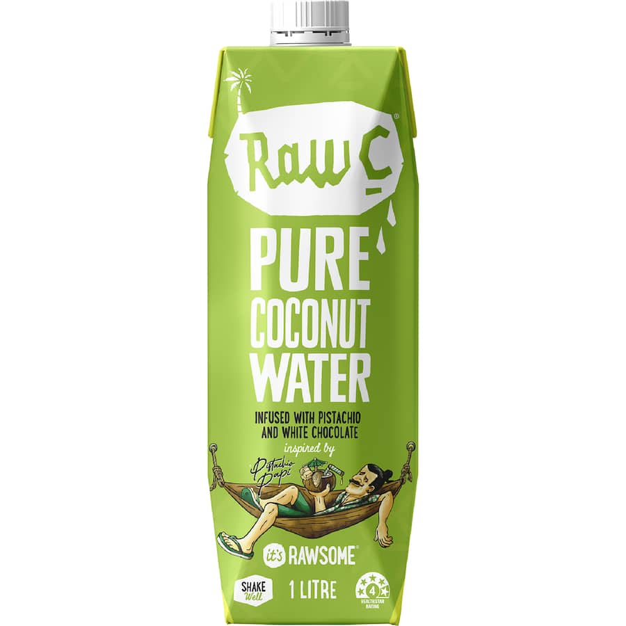 Raw C Coconut Water White Chocolate And Pistachio