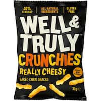 Well & Truly Crunchies Snacks Really Cheesy
