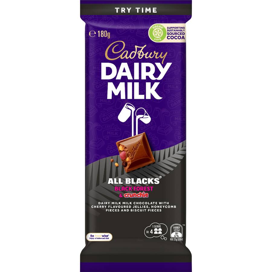 Cadbury Chocolate Dairy Milk Black Forest Crunch