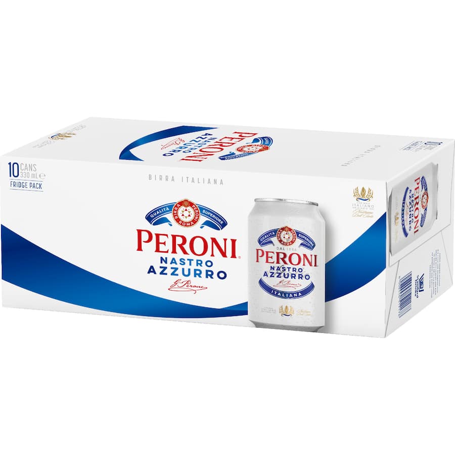 Peroni Beer Lager Nastro Azzurro