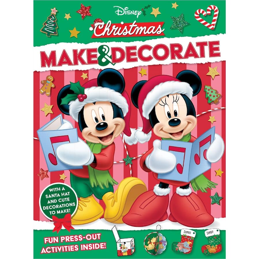 Disney Activity Book Christmas Make & Decorate