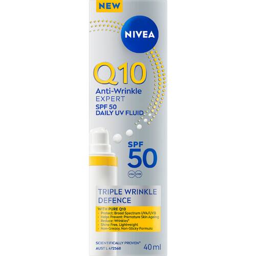 Nivea Sunscreen Q10 Daily Uv Fluid