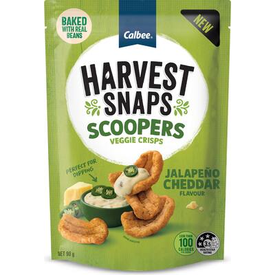 harvest snaps scoopers jalapeno cheddar