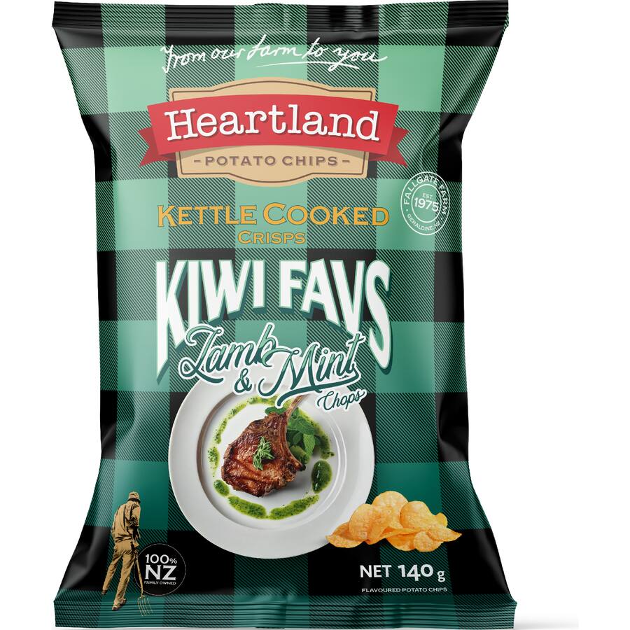 Heartland Snacks Kiwi Favs Lamb & Mint