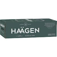 haagen beer lager cans