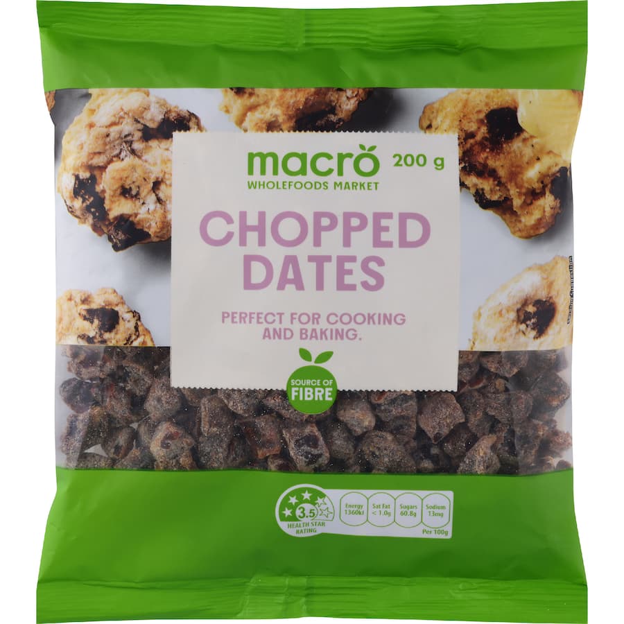 Macro Dates Chopped