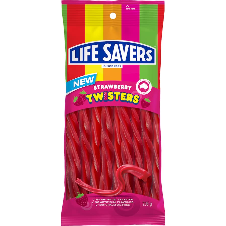 Life Savers Sweets Strawberry Twisters
