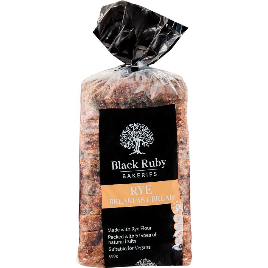 Black Ruby Bread Rye Breakfast