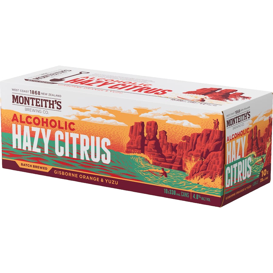 Monteith's Craft Beer Citrus Hazy
