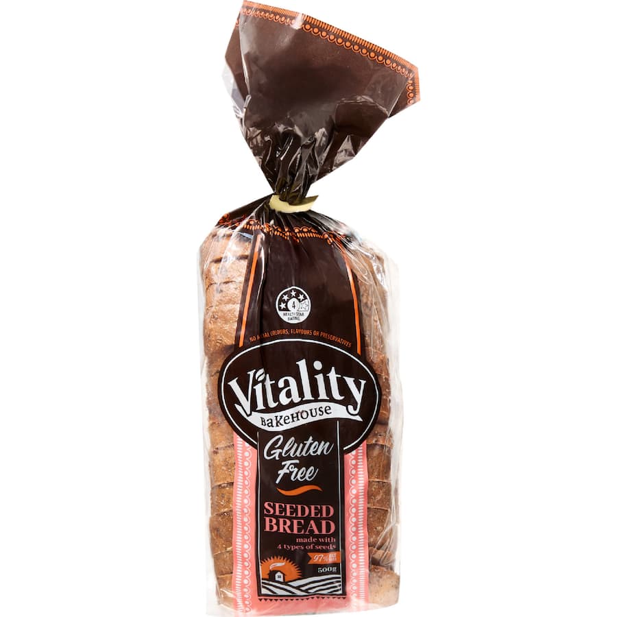 Vitality Bread Gluten Free Seeded Loaf