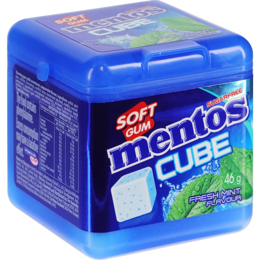 Mentos Cube Gum Ice Mint