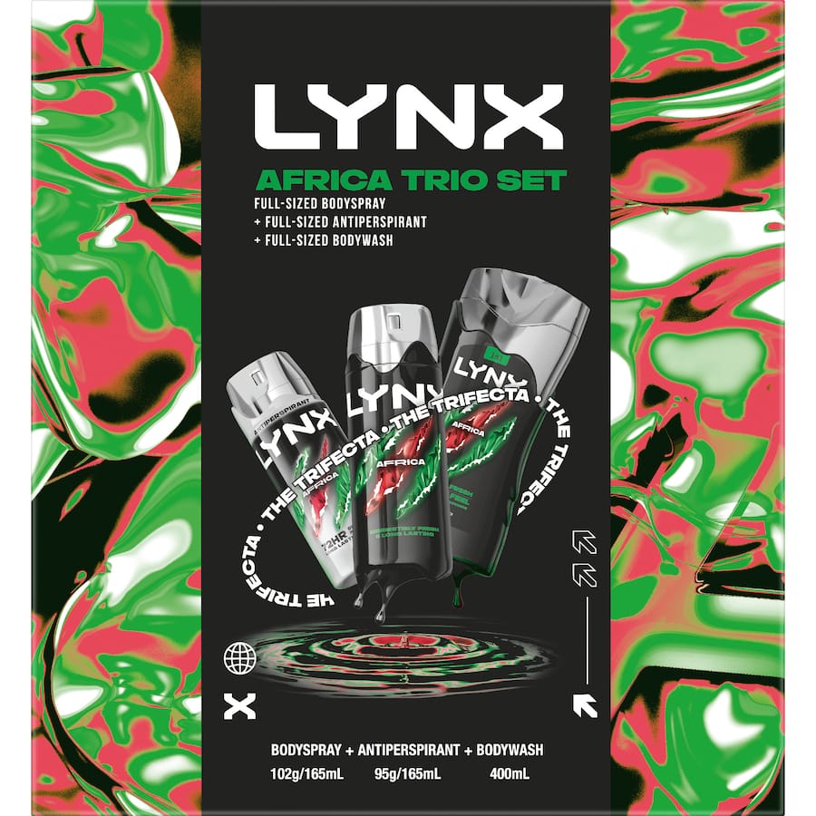 Lynx Giftset Trio Africa