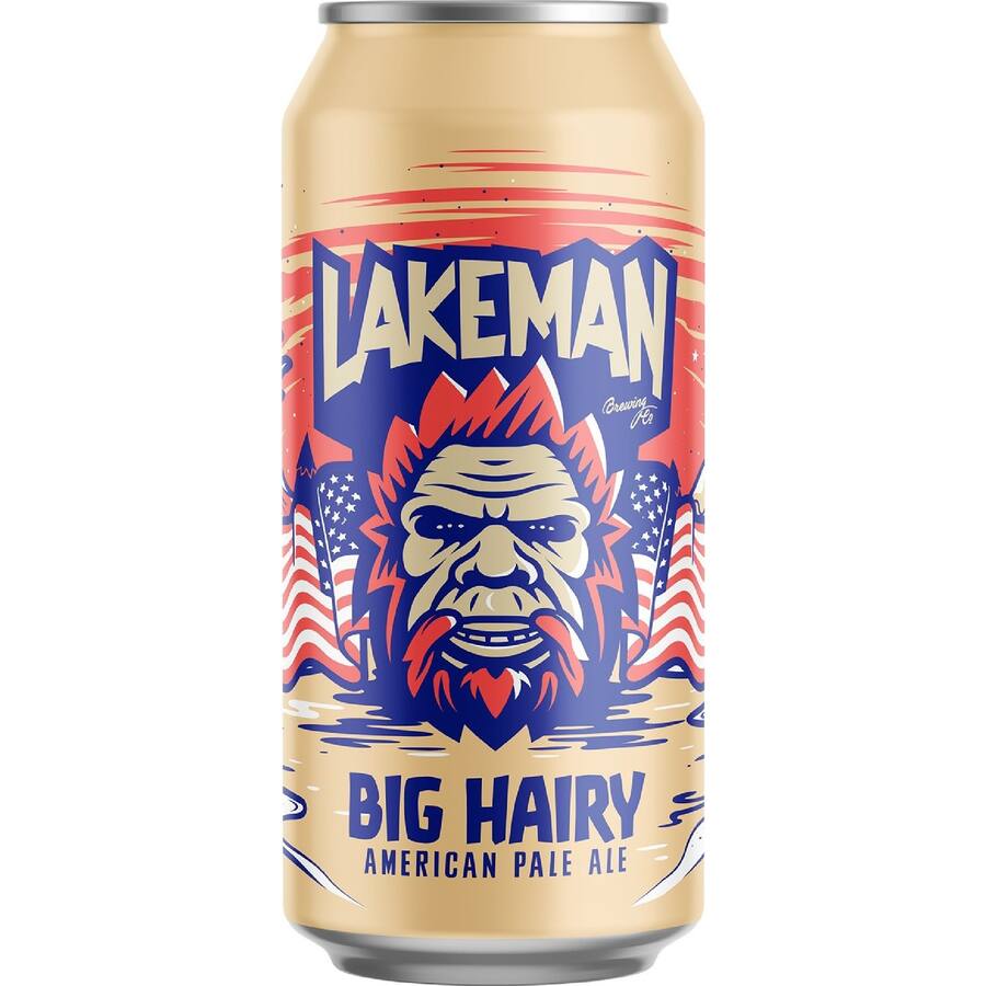 Lakeman Craft Beer Big Hairy Apa