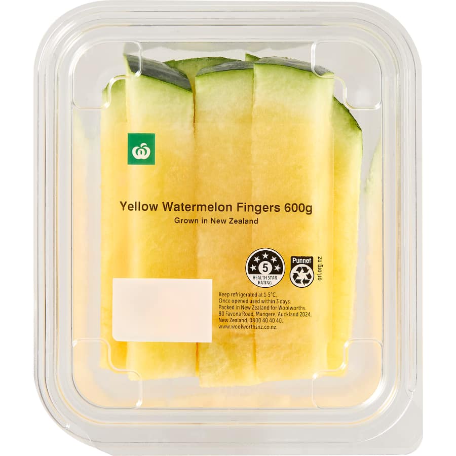 Fresh Fruit Watermelon Fingers Yellow