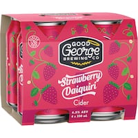 good george cider strawberry daiquiri