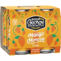good george cider mango mimosa