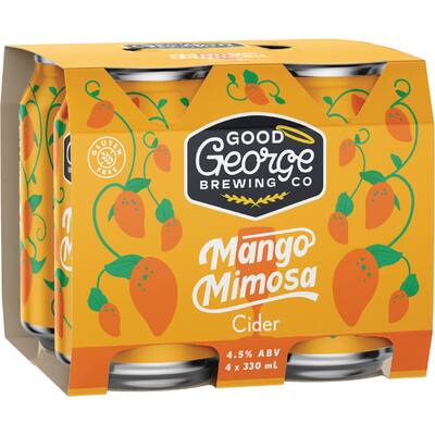 good george cider mango mimosa