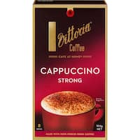vittoria coffee sachets cappuccino strong