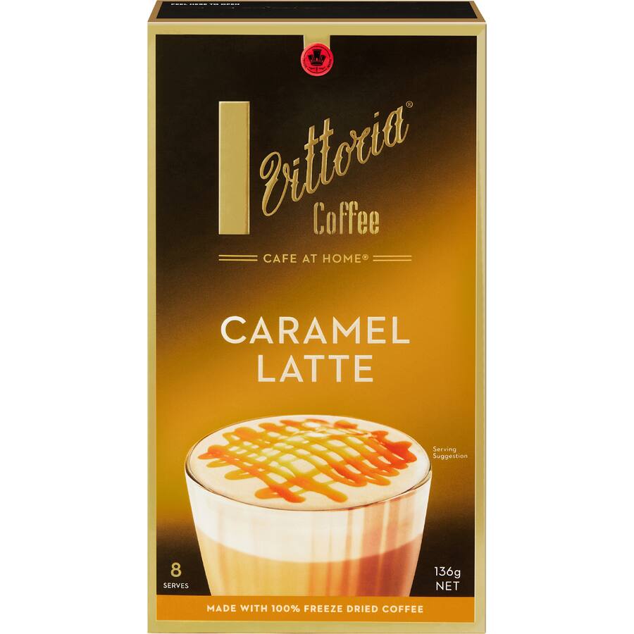 Vittoria Coffee Sachets Caramel Latte