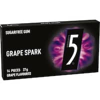 5gum chewing gum grape