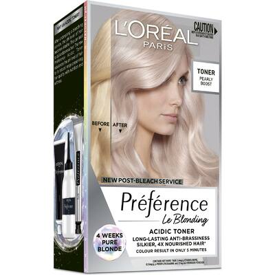 l'oreal paris preference toner pearly boost