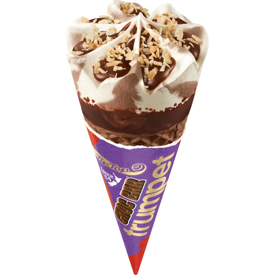 Tip Top Trumpet Ice Cream On Cone Choc Bar