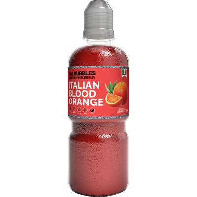 oh bubbles concentrate syrup blood orange