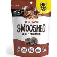 Tasti Smooshed Wholefoods Snack Balls Choc Peanut