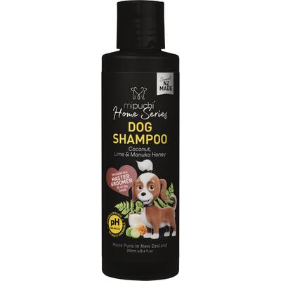 mipuchi pet care dog shampoo coconut lime & manukau honey