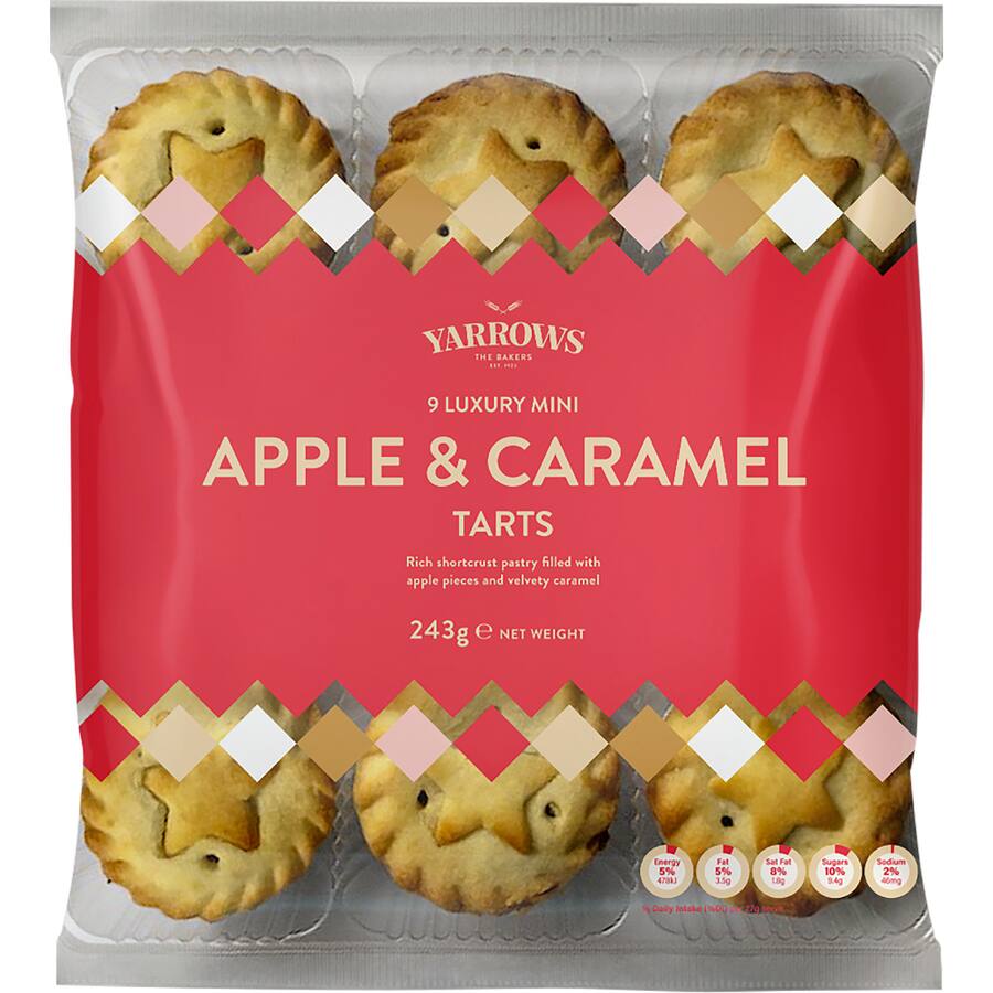 Yarrows Tart Apple & Caramel