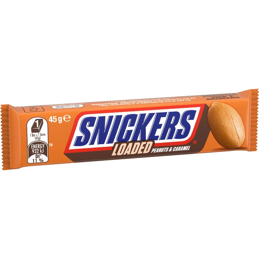 Snickers Chocolate Bar Loaded