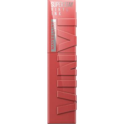 maybelline superstay lipstick vinyl ink peachy