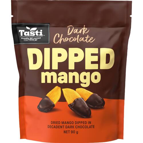 Tasti Dried Mango Dark Chocolate Dipped