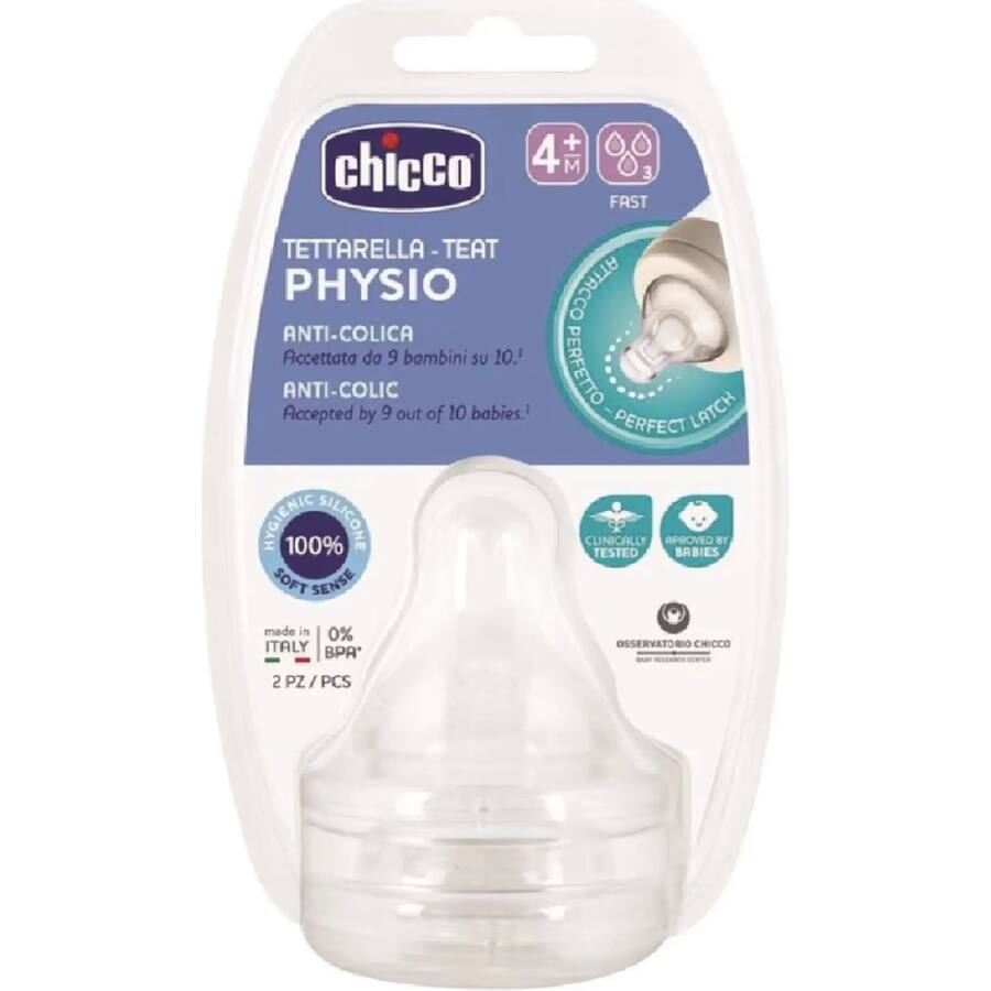 Chicco Baby Teat Natural Feeling 4 Month