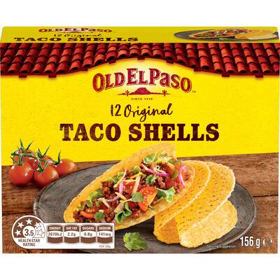 old el paso taco shells original