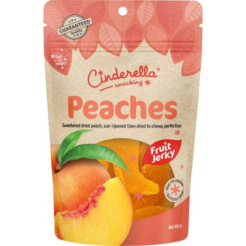 Cinderella Fruit Jerky Peaches