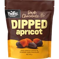 Tasti Dark Chocolate Dipped Apricot 90g