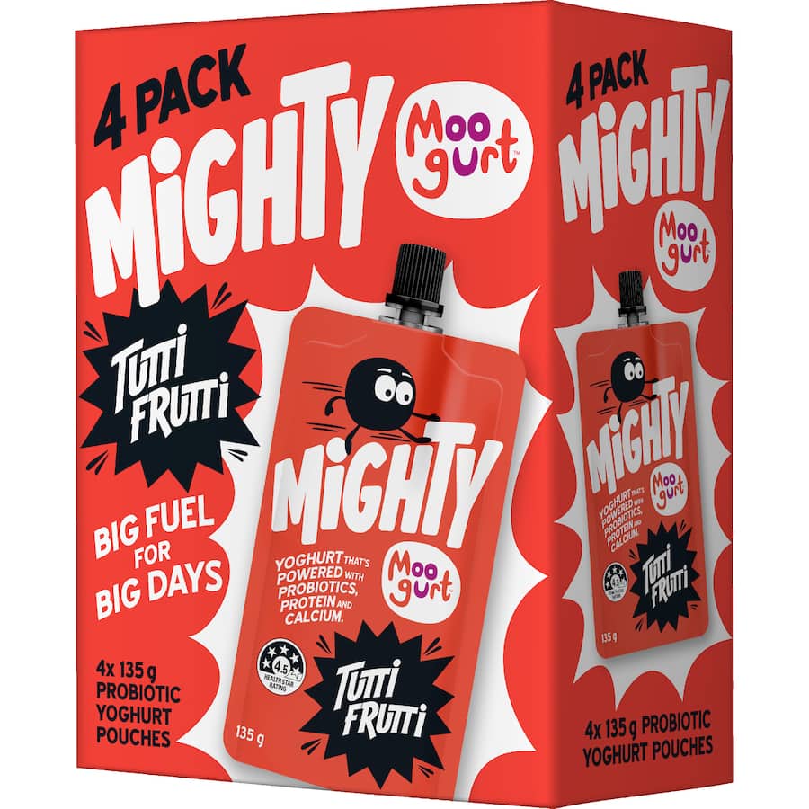Moogurt Yoghurt Mighty Tutti Frutti