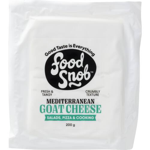 Food Snob Cheese Mediterranean Goat