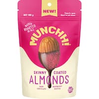 Munchh Skinny Coated Almonds Dark Chocolate