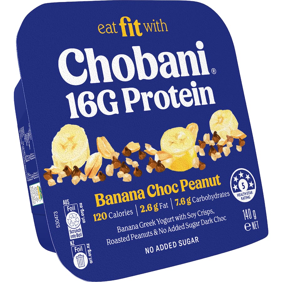 Chobani 16G Flip Protein Greek Yoghurt Banana Choc Peanut