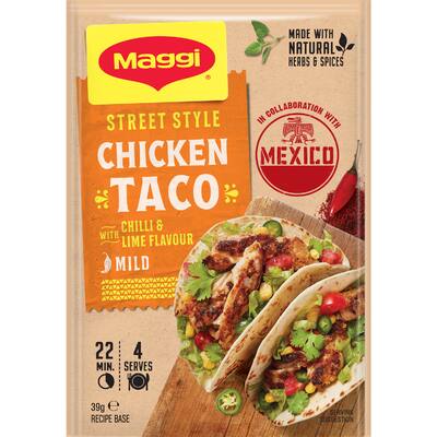 maggi recipe base chicken taco seasoning