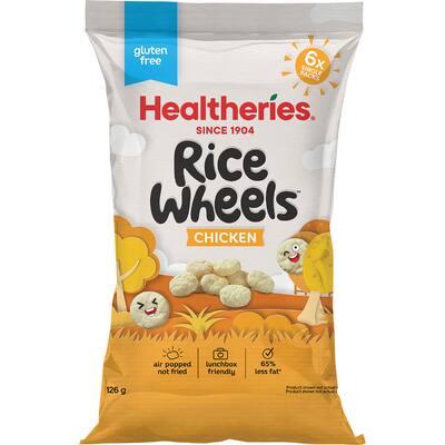 healtheries snack rice wheels chicken