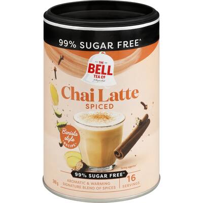 bell chai latte spiced sugar free