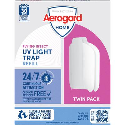 aerogard flying insect light trap refill