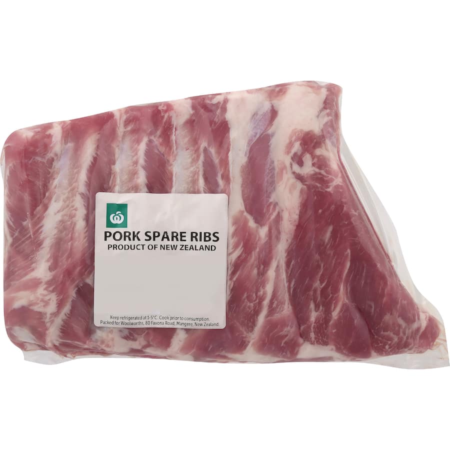 Woolworths Pork Spare Ribs